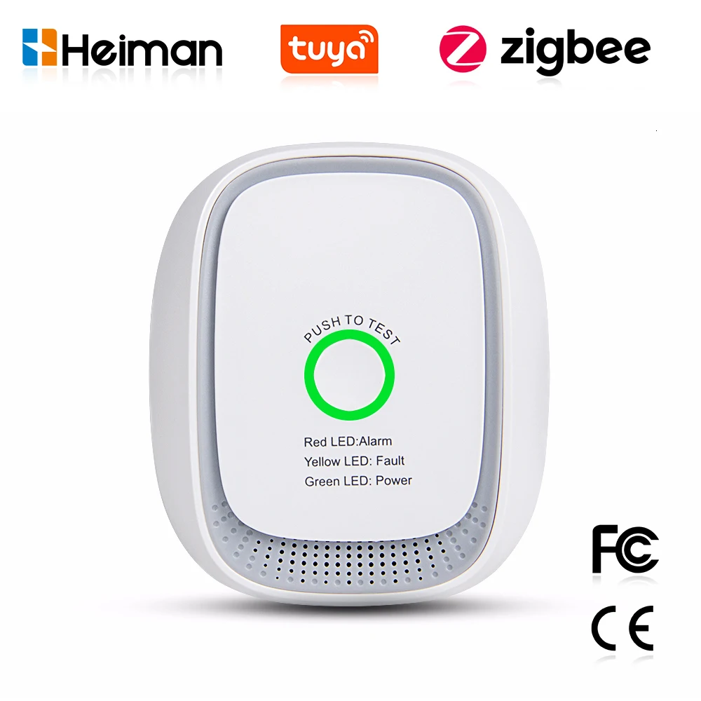 Home Security System - HEIMAN Zigbee Tuya Combustible Gas Sensor