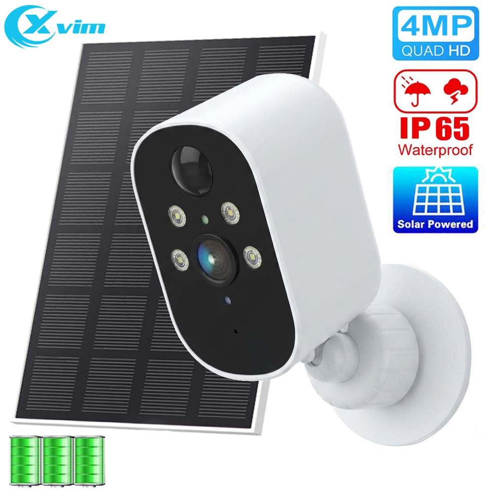 Home Security Panel - Wireless Solar Camera 1080P WiFi Security