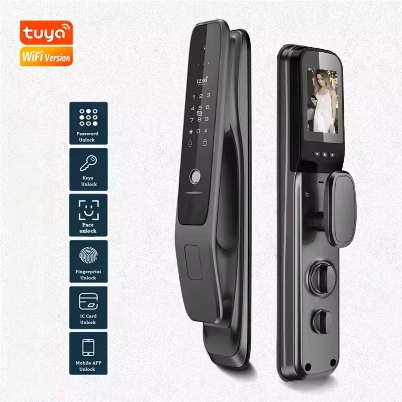 HX5 Smart Door Lock 3D Face Re - Home Security And Cameras 评论和价格