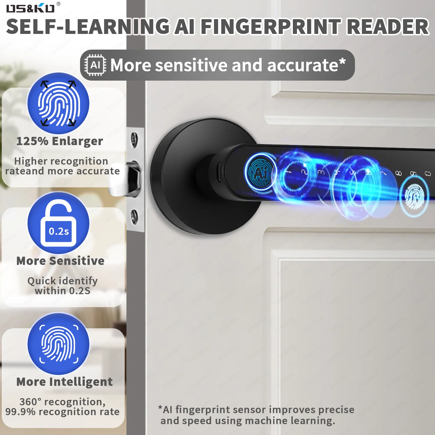 TTlock App Fingerprint Smart L - Home Security Keypad 评论和价格