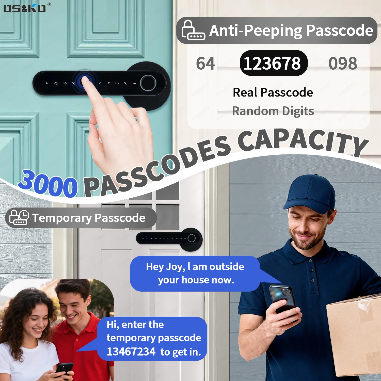 TTlock App Fingerprint Smart L - Home Security Keypad 评论和价格