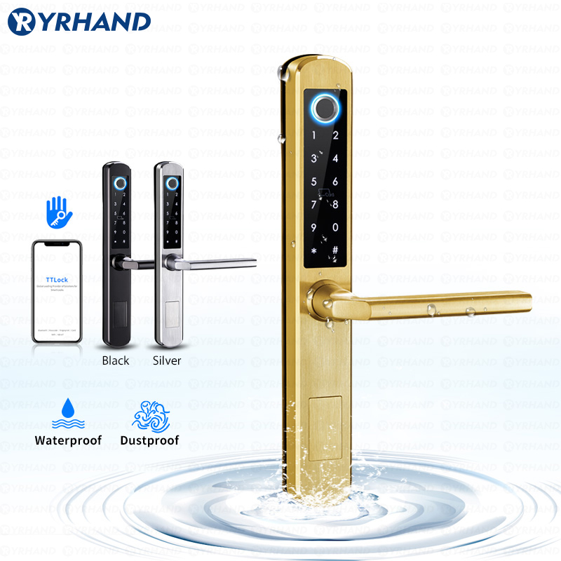 IP66 Gold Stainless steel Slid - Home Security Keypad 评论和价格