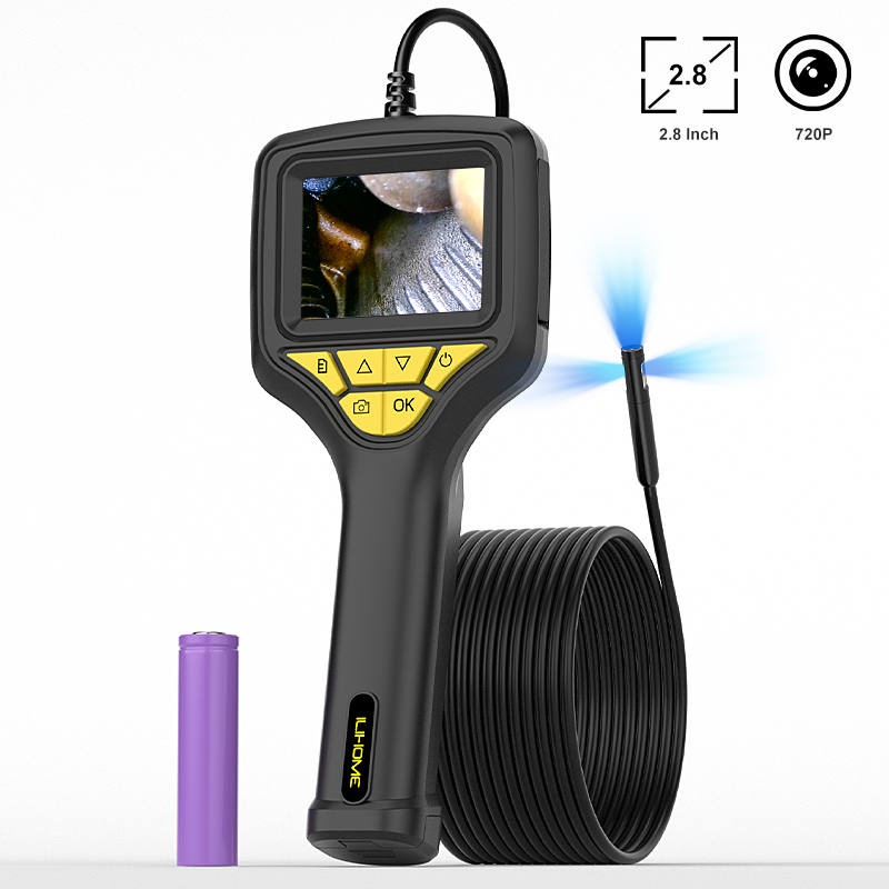 2.8'' IPS Handheld Borescope H - Home Security And Cameras 评论和价格