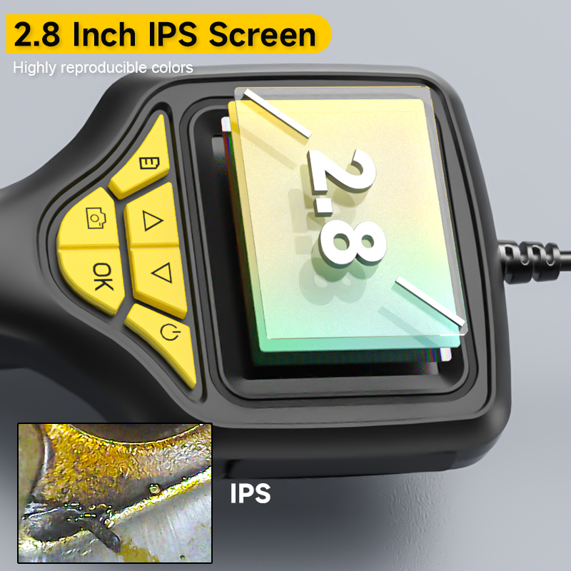 2.8'' IPS Handheld Borescope H - Home Security And Cameras 评论和价格