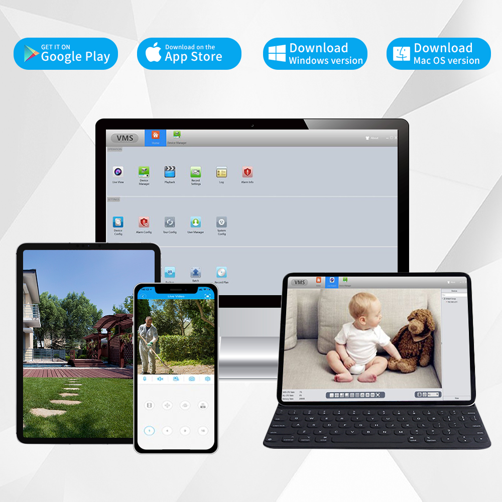 4K Security Camera System kit  - Nvr Kit 8 Channel 评论和价格
