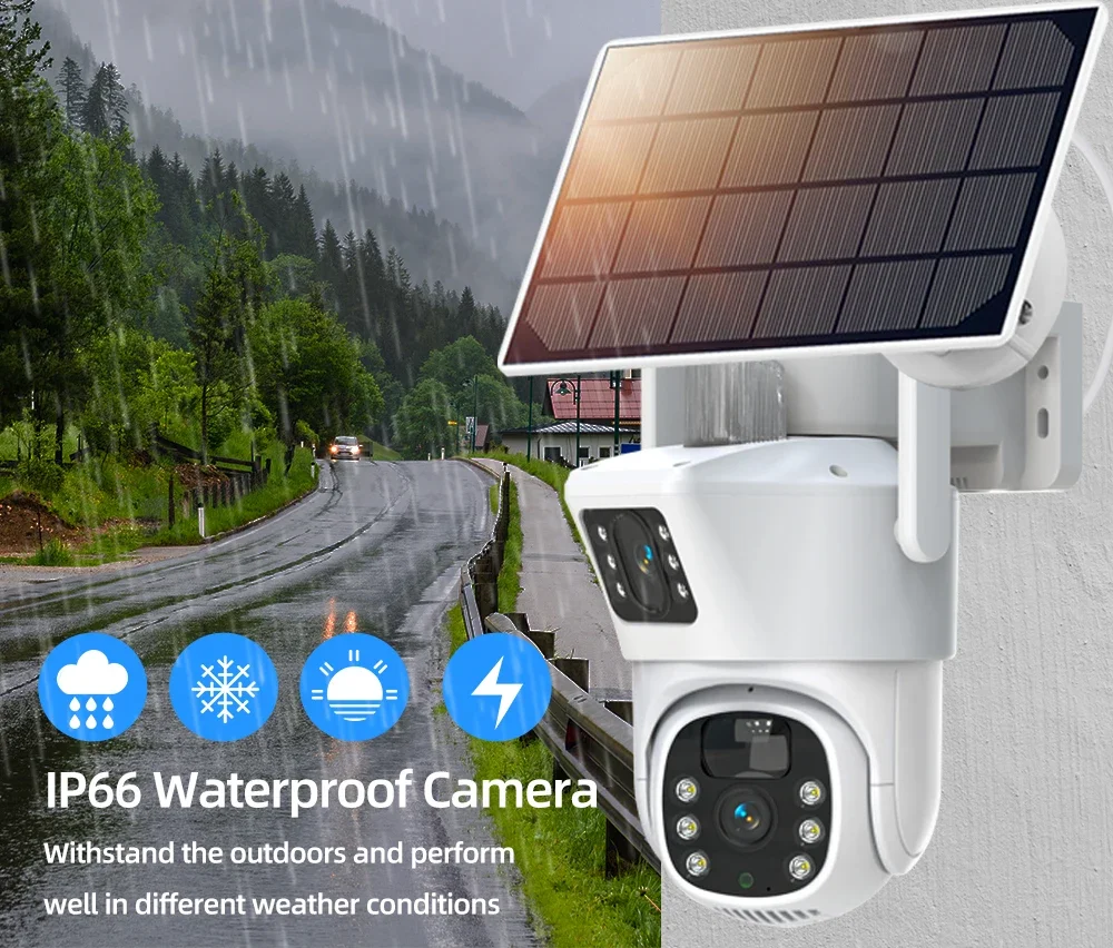 4K 8MP Dual Lens Wifi Solar CC - Nvr Kit 8 Channel 评论和价格