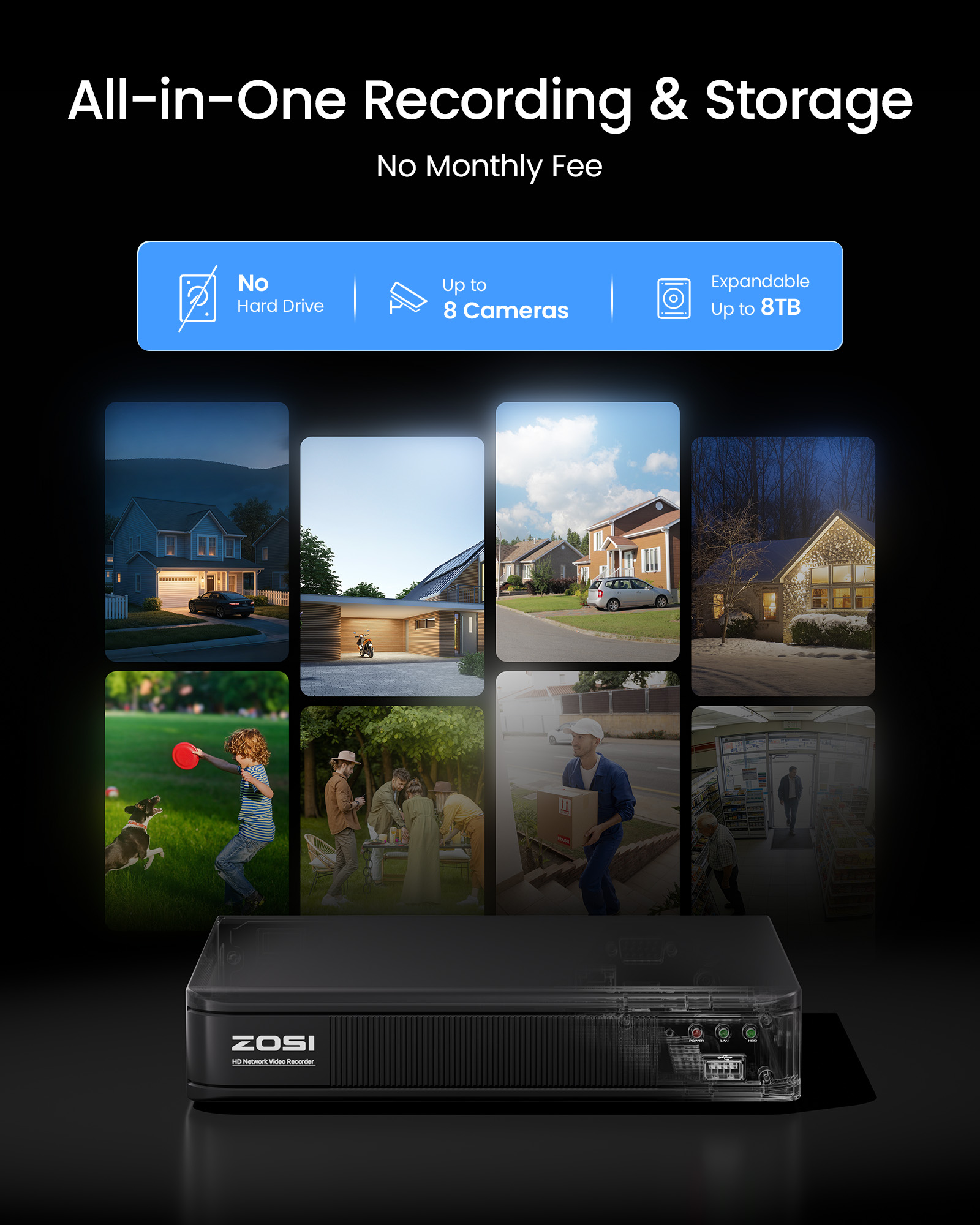 ZOSI 3K Lite Wired CCTV Securi - Home Security And Cameras 评论和价格