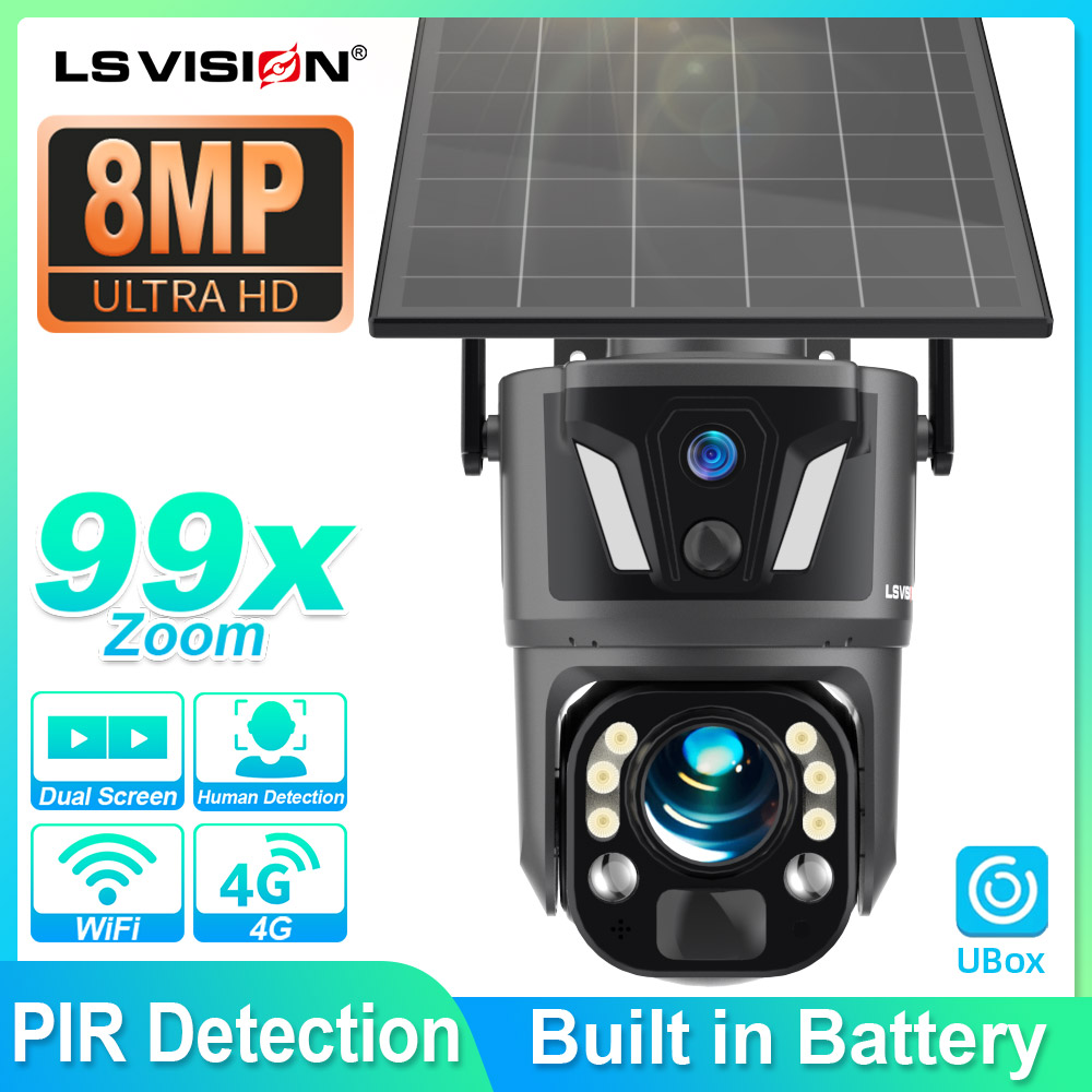 LS VISION 4K 8MP Outdoor Home  - Home Security Product 评论和价格
