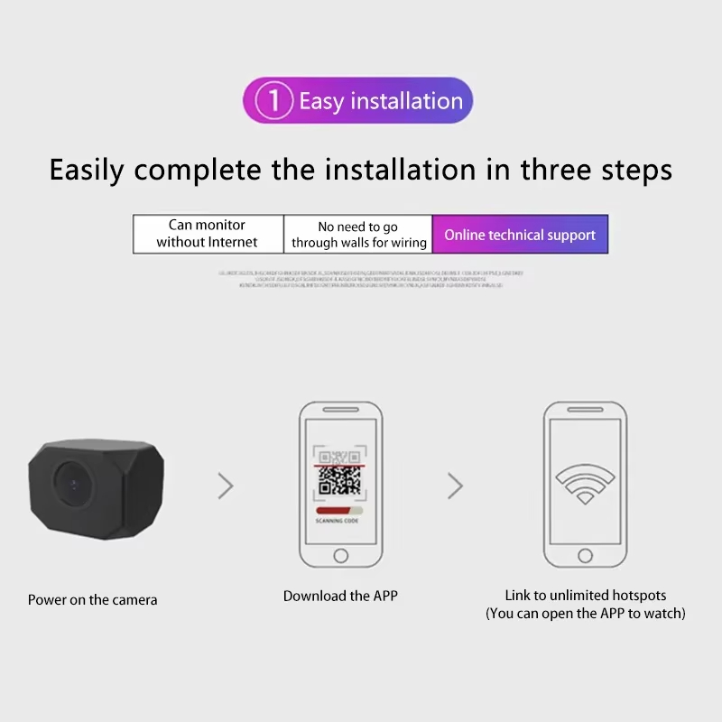 4K HD WiFi Security Camera for - Home Security And Cameras 评论和价格