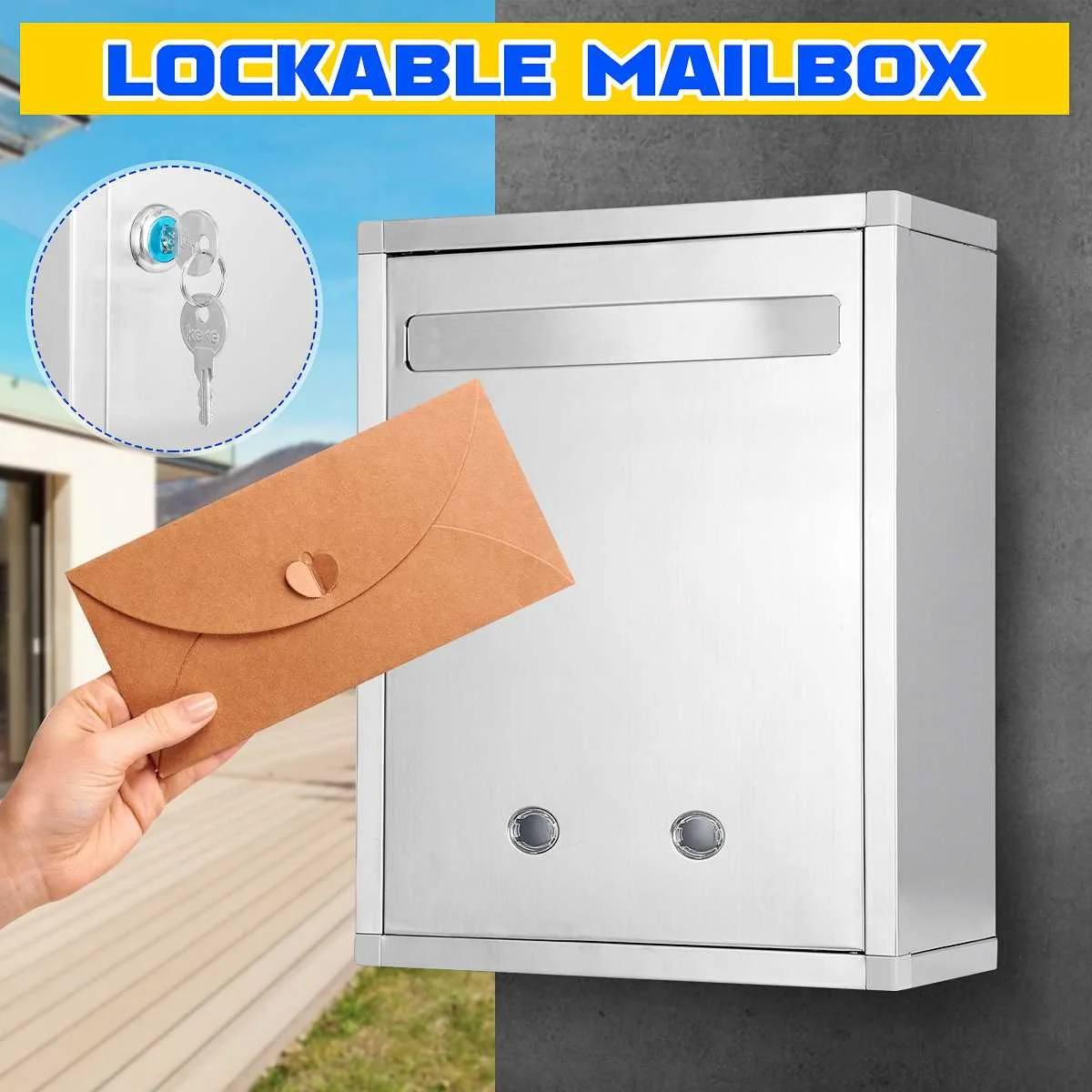 Waterproof for Home Ornament D - Home Security Letters 评论和价格