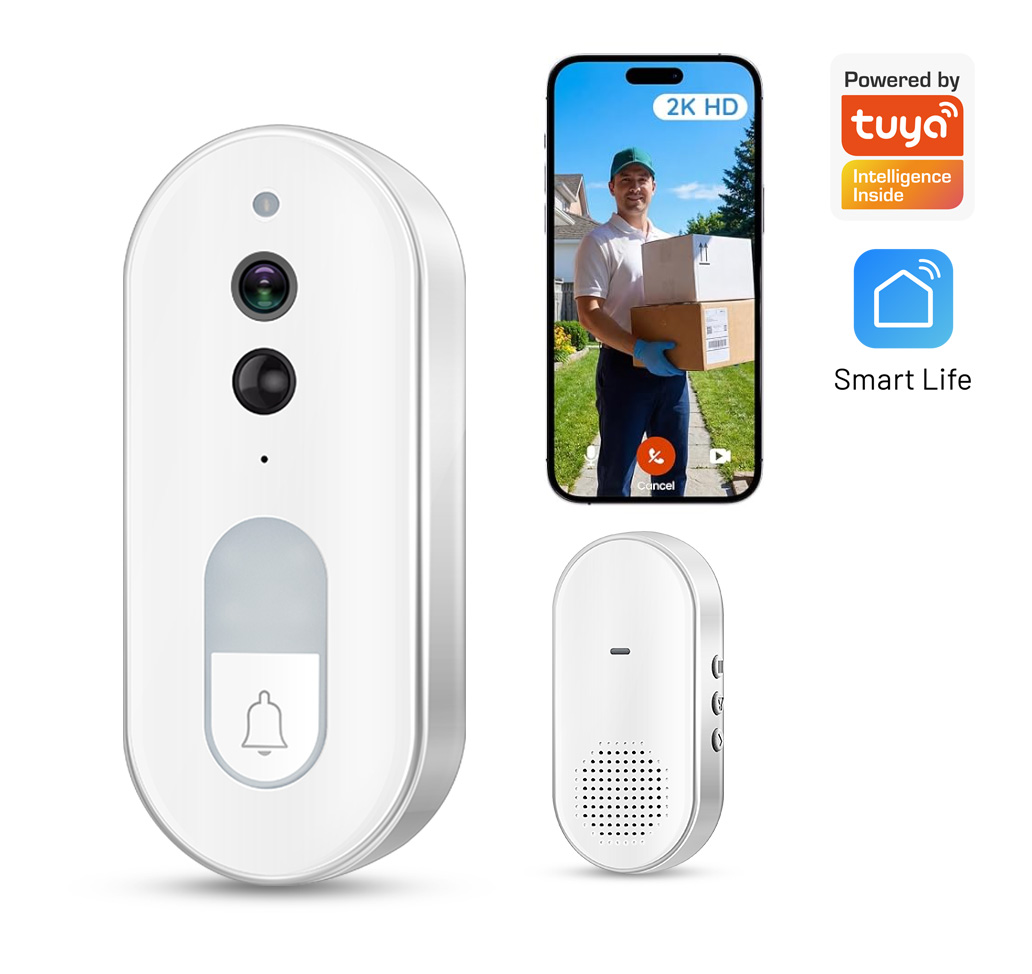 Tuya Smart Video Doorbell Wire - Home Security Front Door 评论和价格
