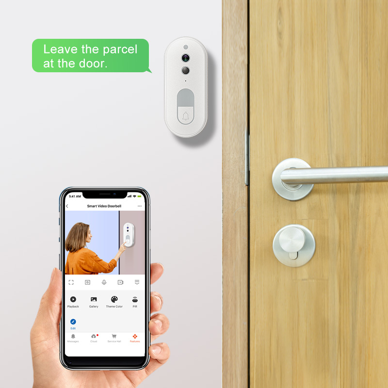 Tuya Smart Video Doorbell Wire - Home Security Front Door 评论和价格