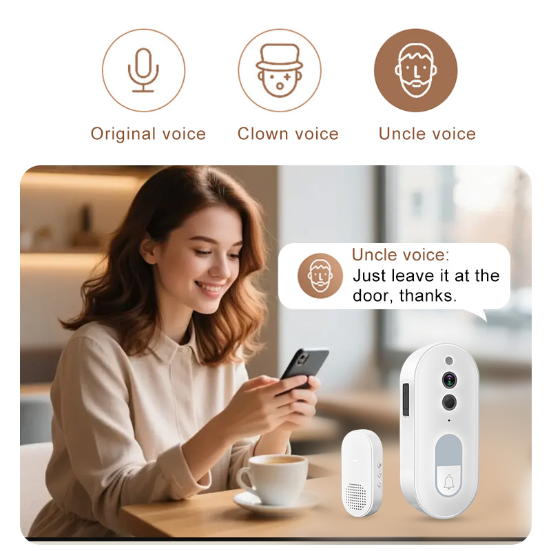 Tuya Smart Video Doorbell Wire - Home Security Front Door 评论和价格