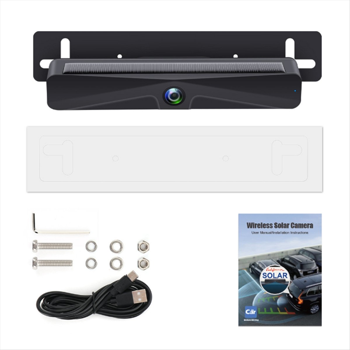 Fits for Car Rear License Came - Camera Solar Wireless 评论和价格