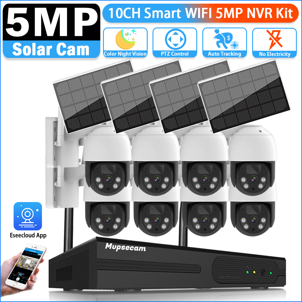 5MP 16CH Wireless NVR Security - Nvr Kit 8 Channel 评论和价格