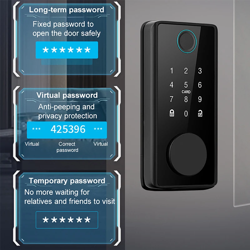 Smart Fingerprint Deadbolt Loc - Home Security Keypad 评论和价格