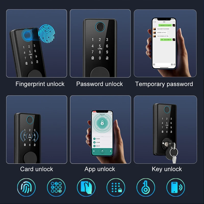 Smart Fingerprint Deadbolt Loc - Home Security Keypad 评论和价格