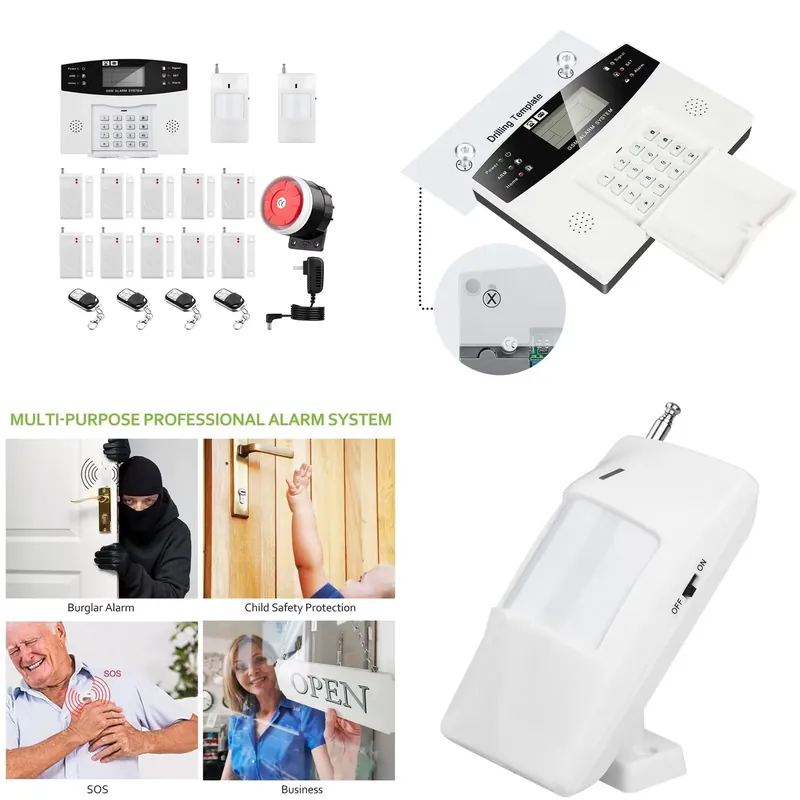 House Burglar Alarm Kit Auto D - Home Security System 评论和价格