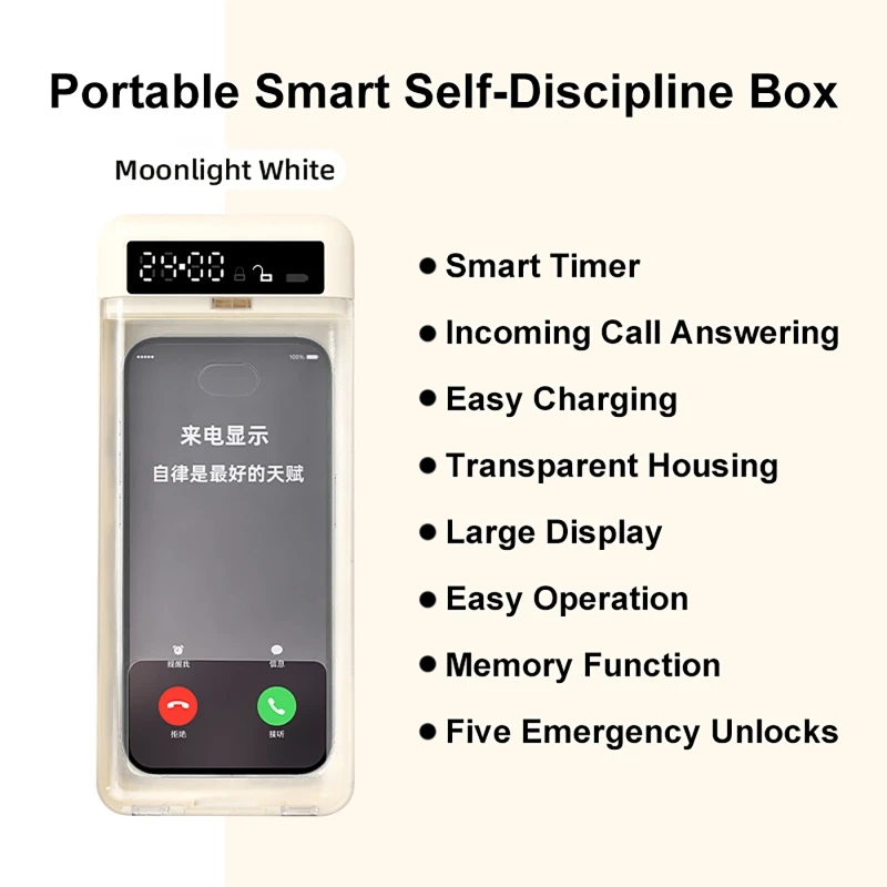 Smart Phone Lock Box with LCD  - Safe Box Digital 评论和价格