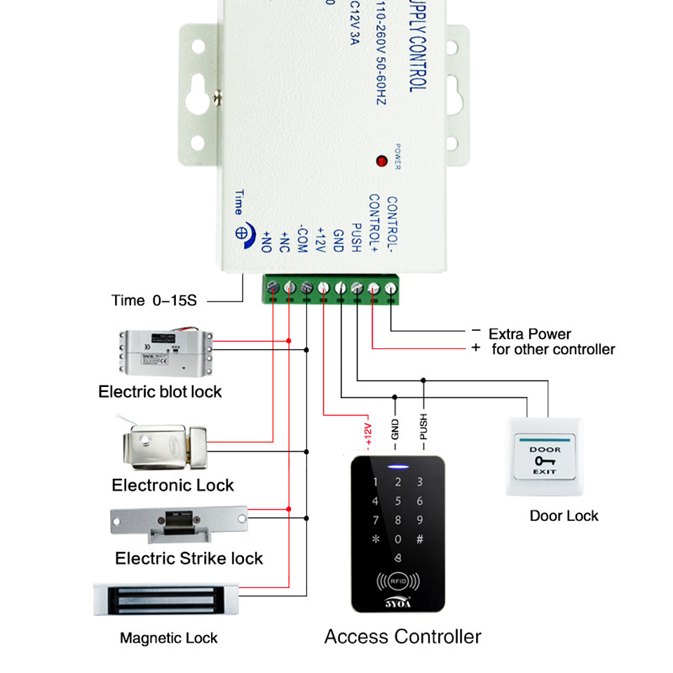 DC12V Fail Safe NC Electric Dr - Safe Box Digital 评论和价格