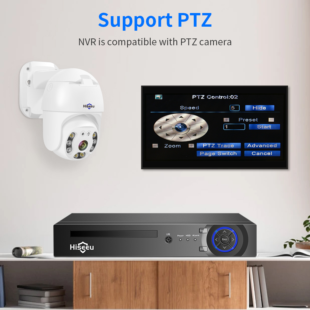 Hiseeu 4CH 10CH 16CH 4K 8MP 5M - Home Security And Cameras 评论和价格