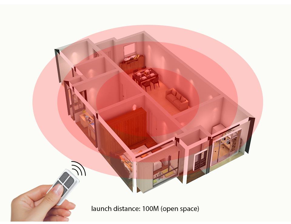 RC531 Wireless Portable Remote - Home Security Business 评论和价格