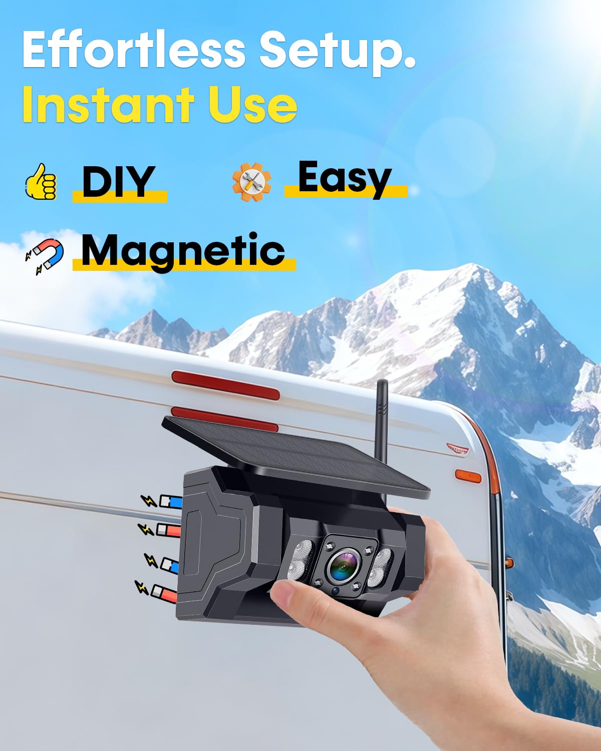 Airow auto Dual Wireless Water - Camera Solar Wireless 评论和价格