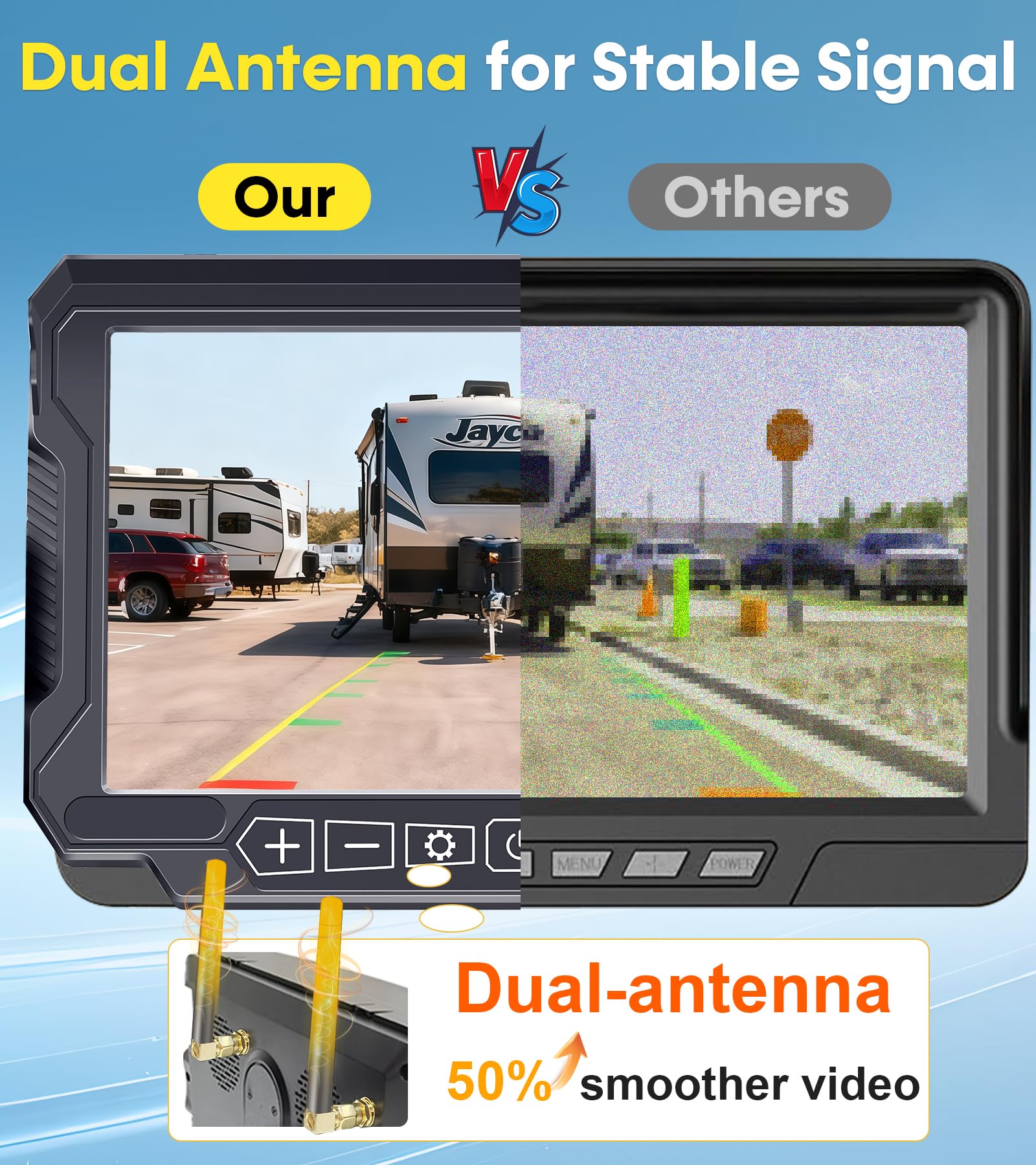 Airow auto Dual Wireless Water - Camera Solar Wireless 评论和价格