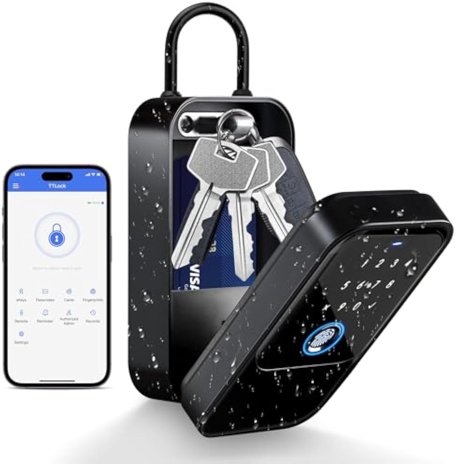 TTlock Smartkey Lock Box Home  - Safe Box Digital 评论和价格