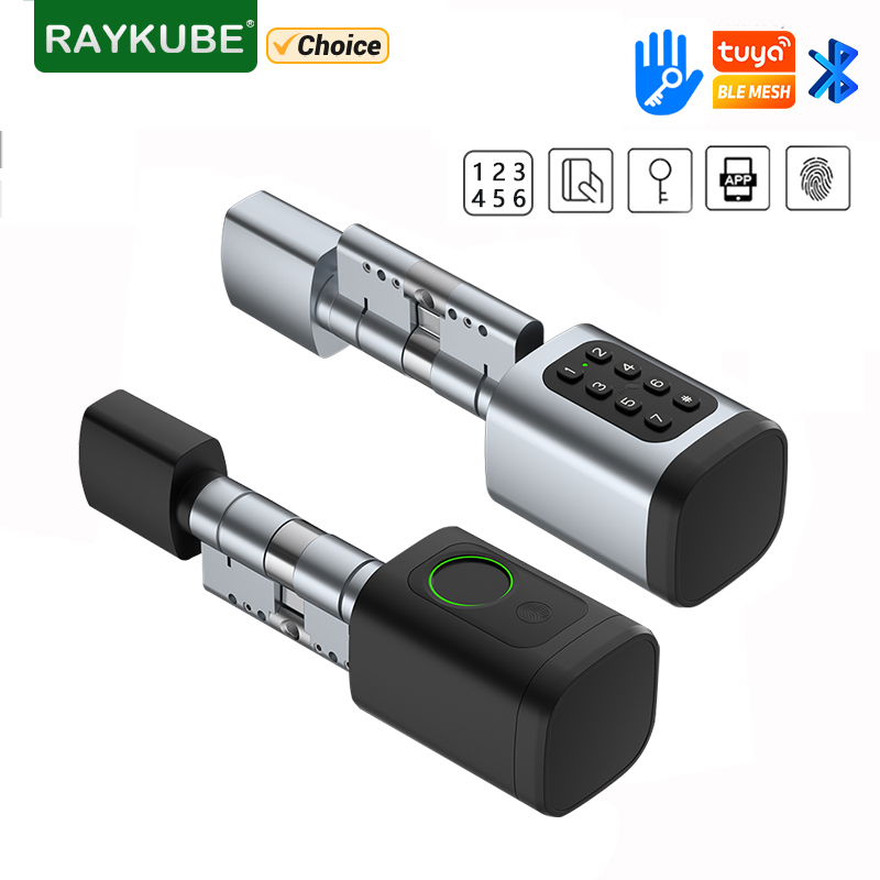 RAYKUBE V1 Tuya BLE TT Lock Sm - Home Security Keypad 评论和价格
