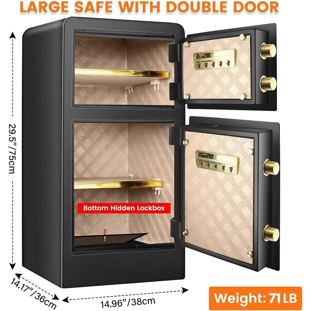 Extra Large Waterproof and Fir - Safe Box Digital 评论和价格