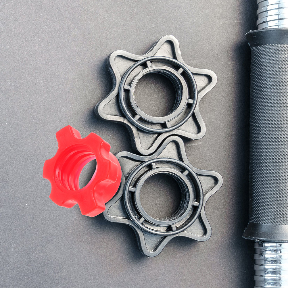 4Pcs Barbell Nut Accessories D - Home Security Training 评论和价格