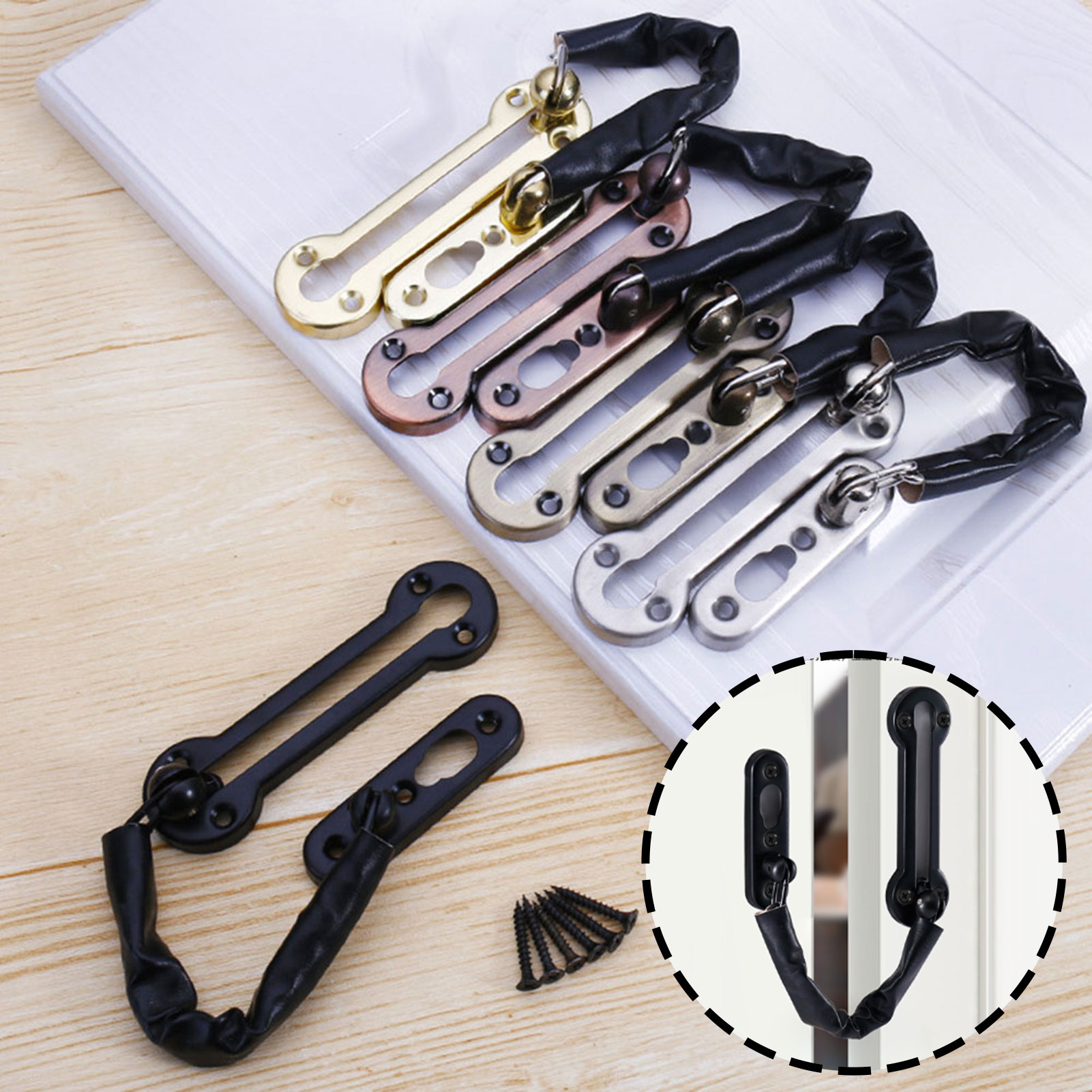 Anti-Theft Chain Door Lock Doo - Home Security Front Door 评论和价格