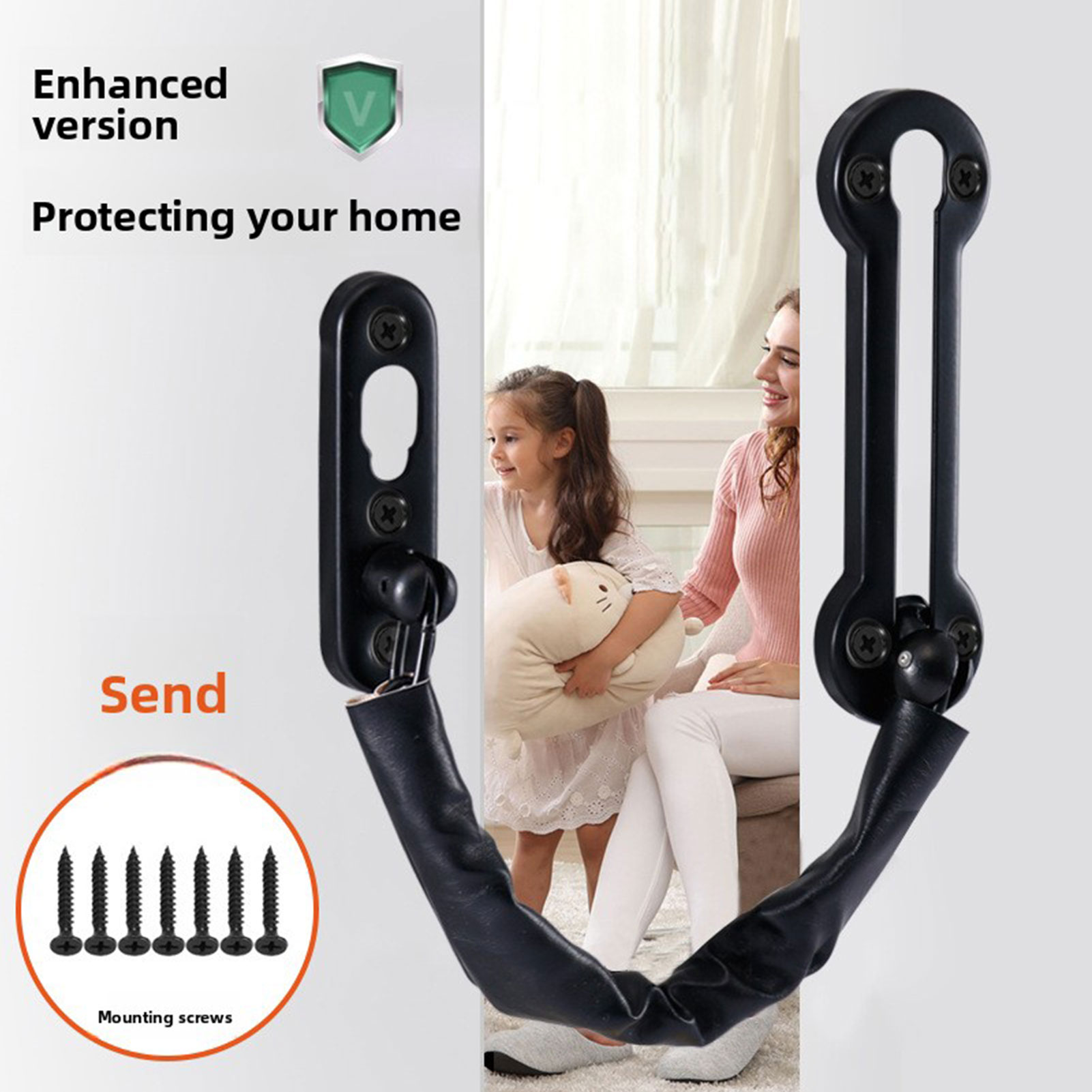 Anti-Theft Chain Door Lock Doo - Home Security Front Door 评论和价格