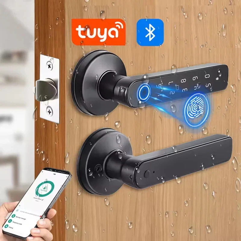 Tuya App Bluetooth Smart Finge - Home Security Keypad 评论和价格