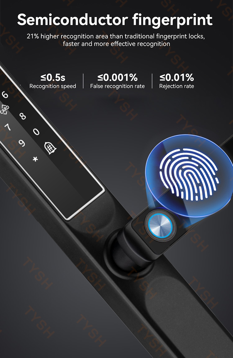 Tuya App Fingerprint Door Lock - Home Security Keypad 评论和价格
