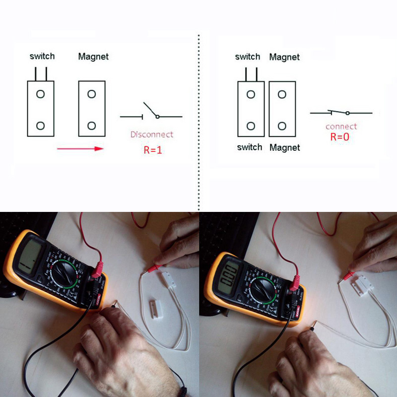 1/2/3/4/5/10/20PCS MC-38 Wired - Home Security Product 评论和价格