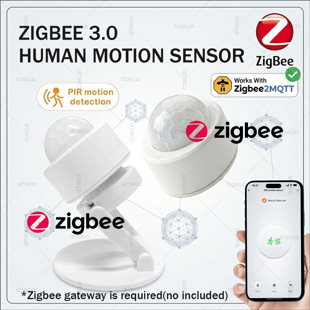 Zigbee 3.0 Mini PIR Motion Sen - Home Security Business 评论和价格