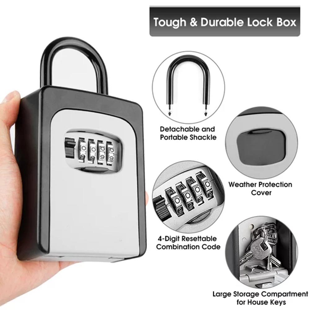 Wall-Mounted Key Storage Box P - Safe Box Digital 评论和价格