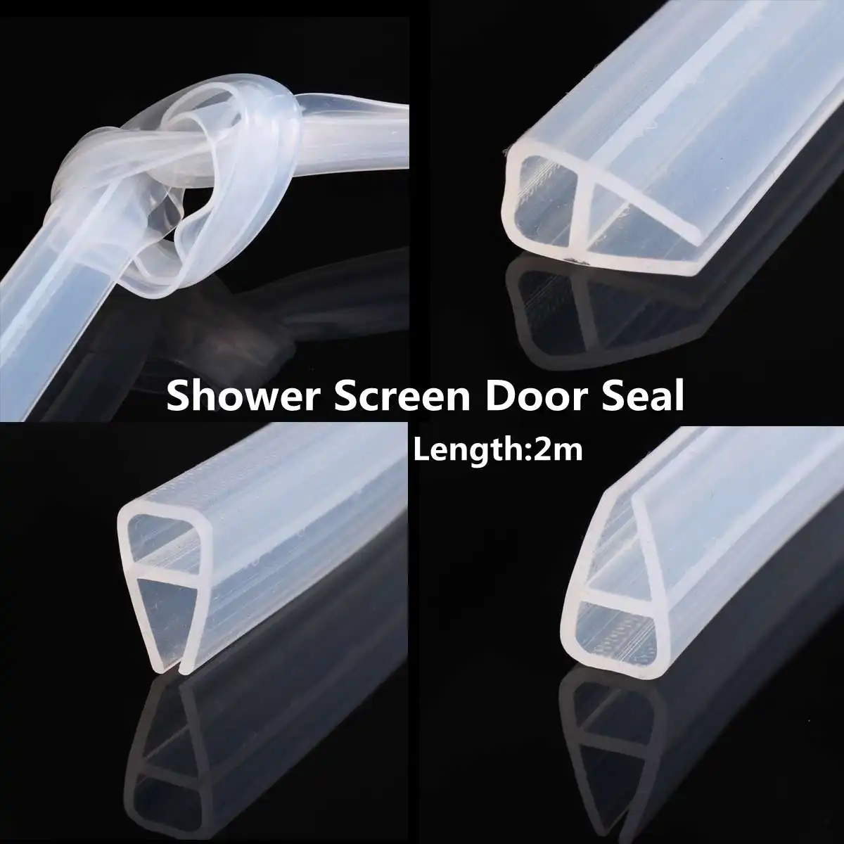 Silicone Shower Screen Seal Sl - Home Security Front Door 评论和价格