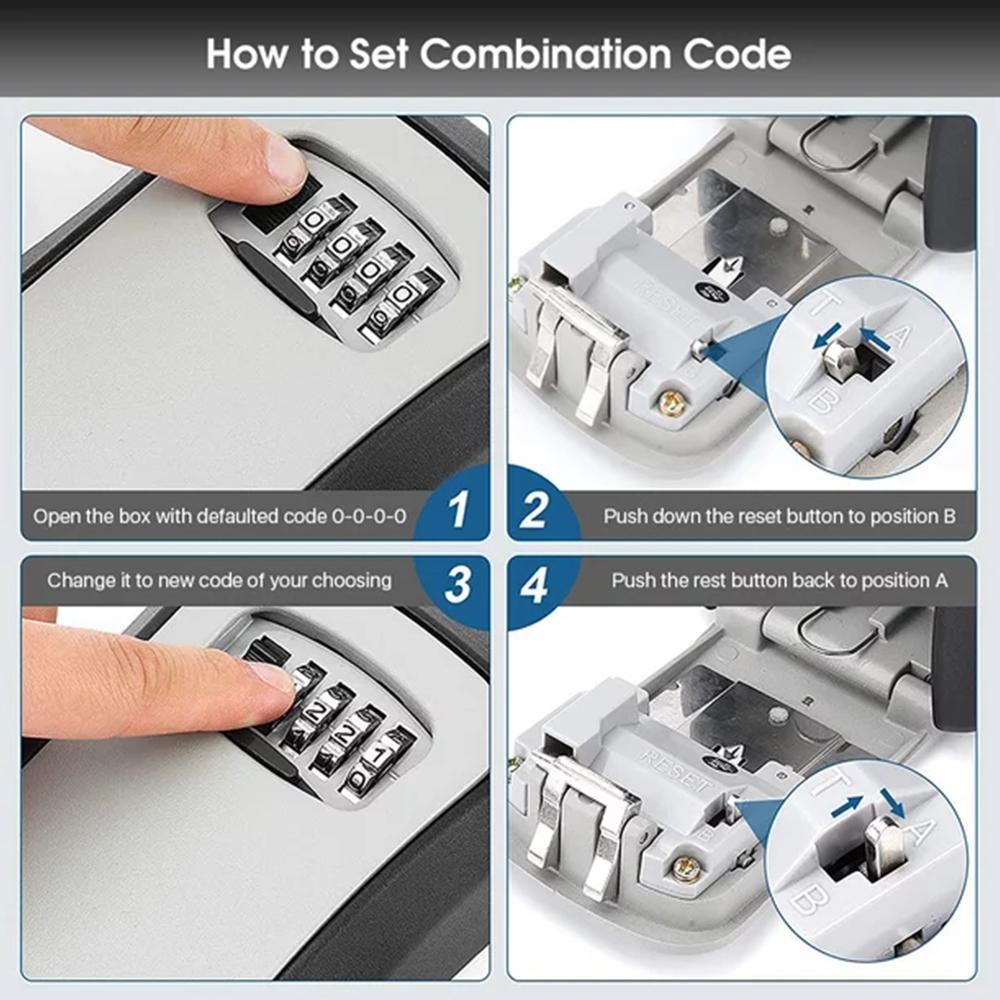 Key Keeper Combination Lock Wa - Safe Box Digital 评论和价格