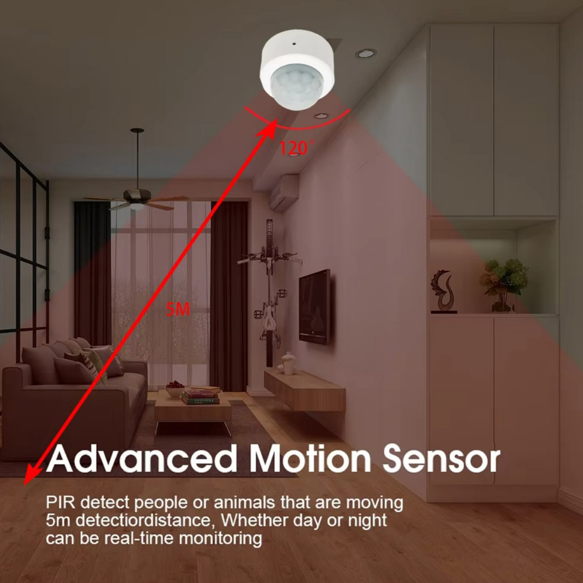 Zigbee3.0 Mini PIR Human Motio - Home Security Business 评论和价格