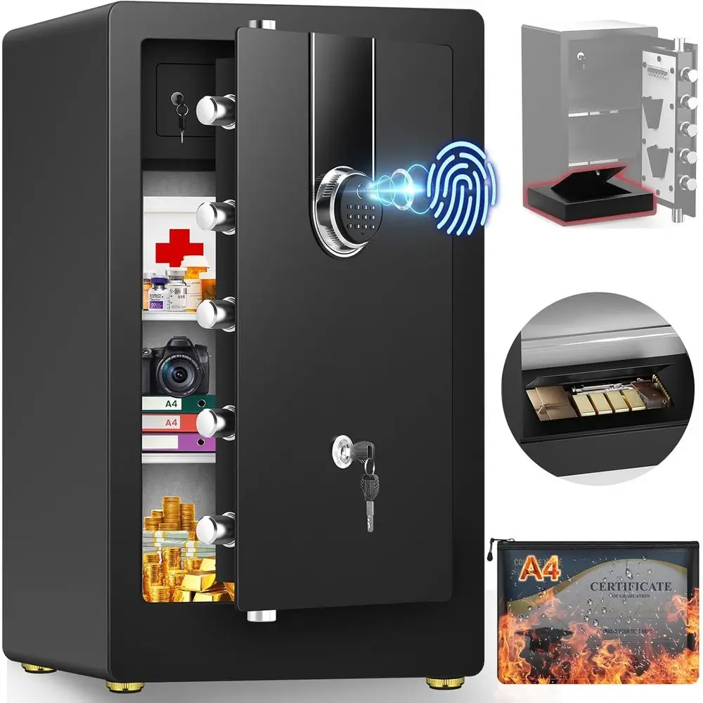 Rugged Biometric Safe Box, Wat - Safe Box Digital 评论和价格