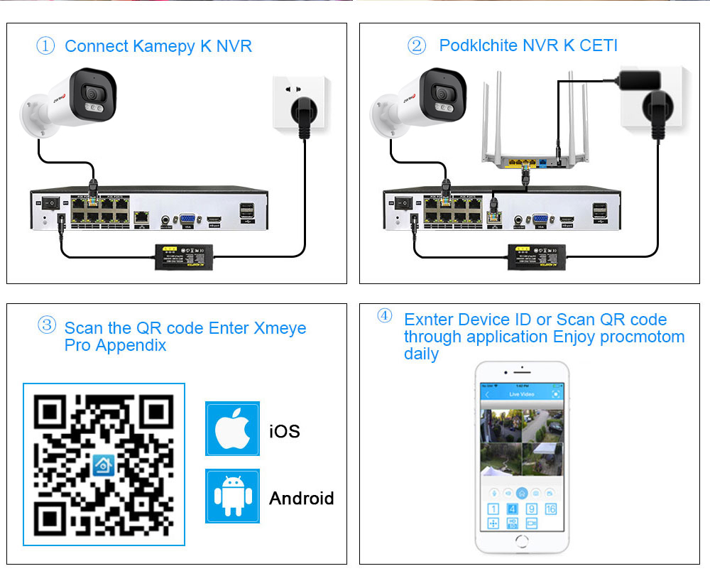 Hfws cctv camera security syst - Nvr Kit 8 Channel 评论和价格