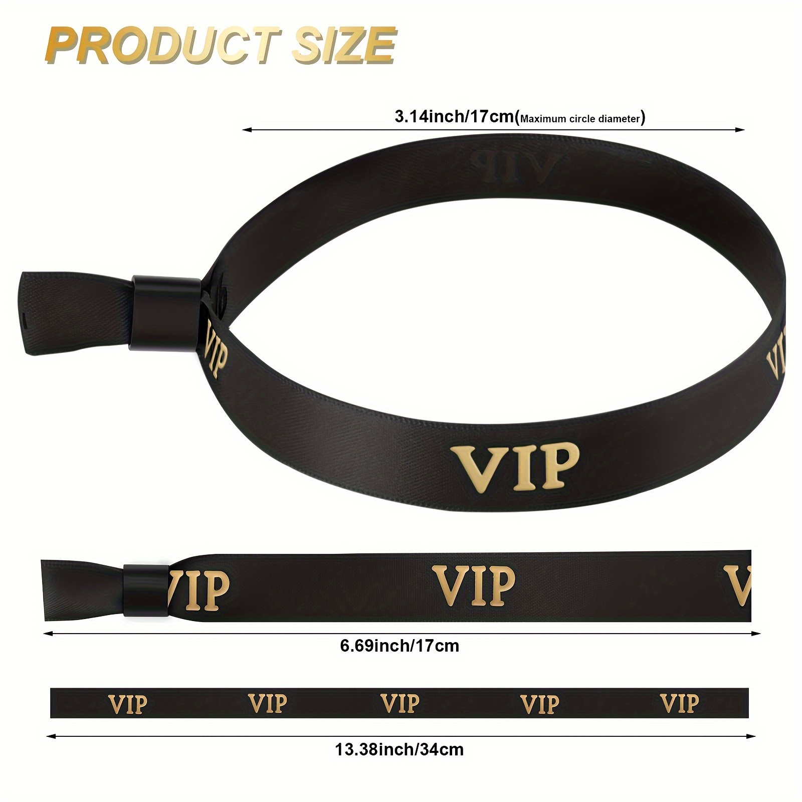 10/20pcs VIP Cloth Wristbands  - Home Security Product 评论和价格