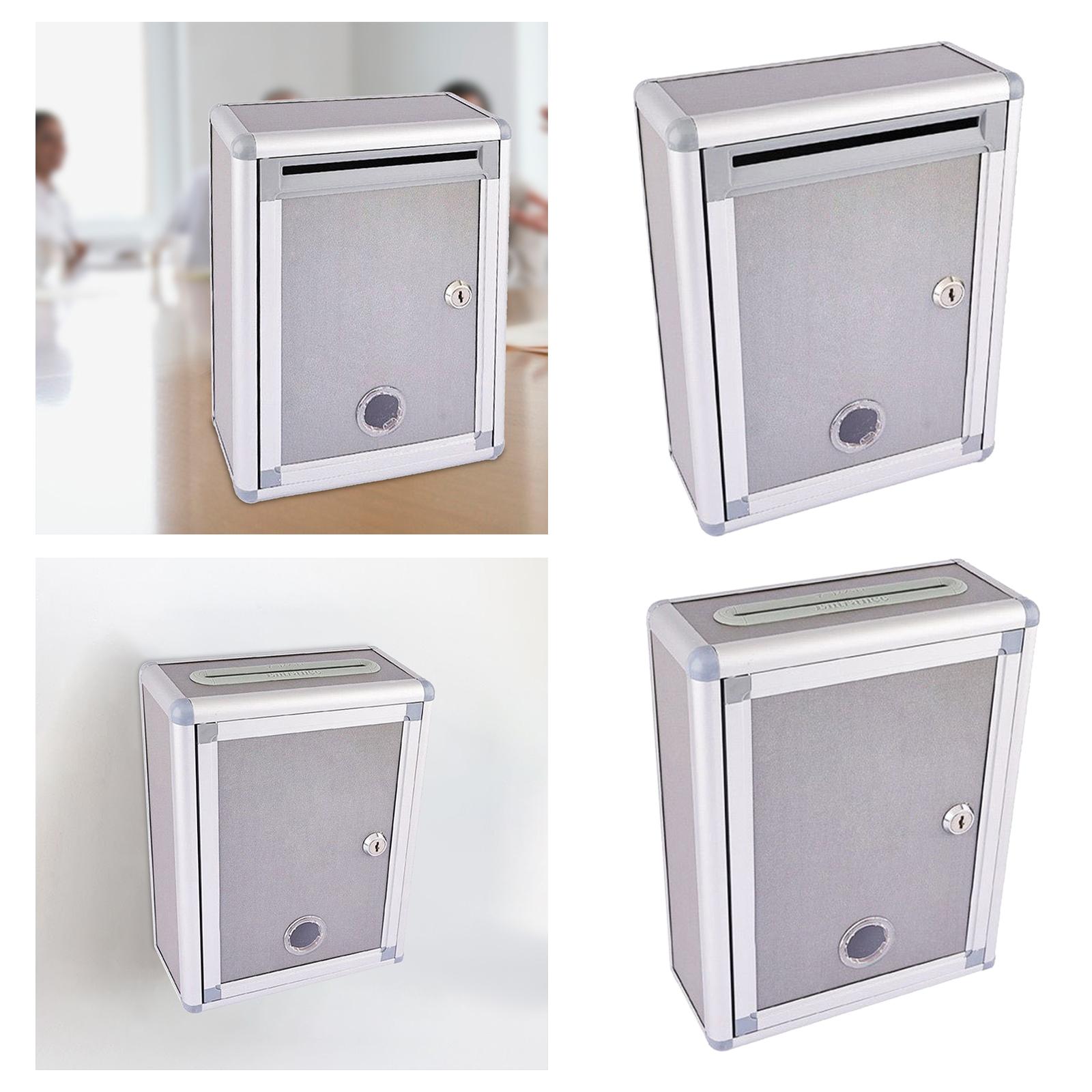 Wall Mail Box with Lock Metal  - Home Security Letters 评论和价格