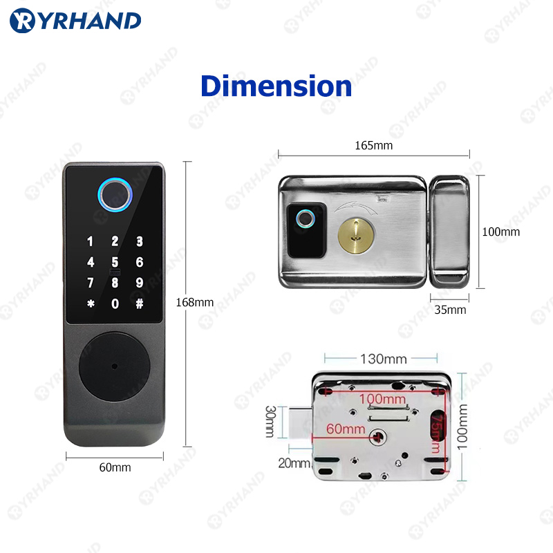 Tuya Smart lock Waterproof Wif - Home Security Keypad 评论和价格