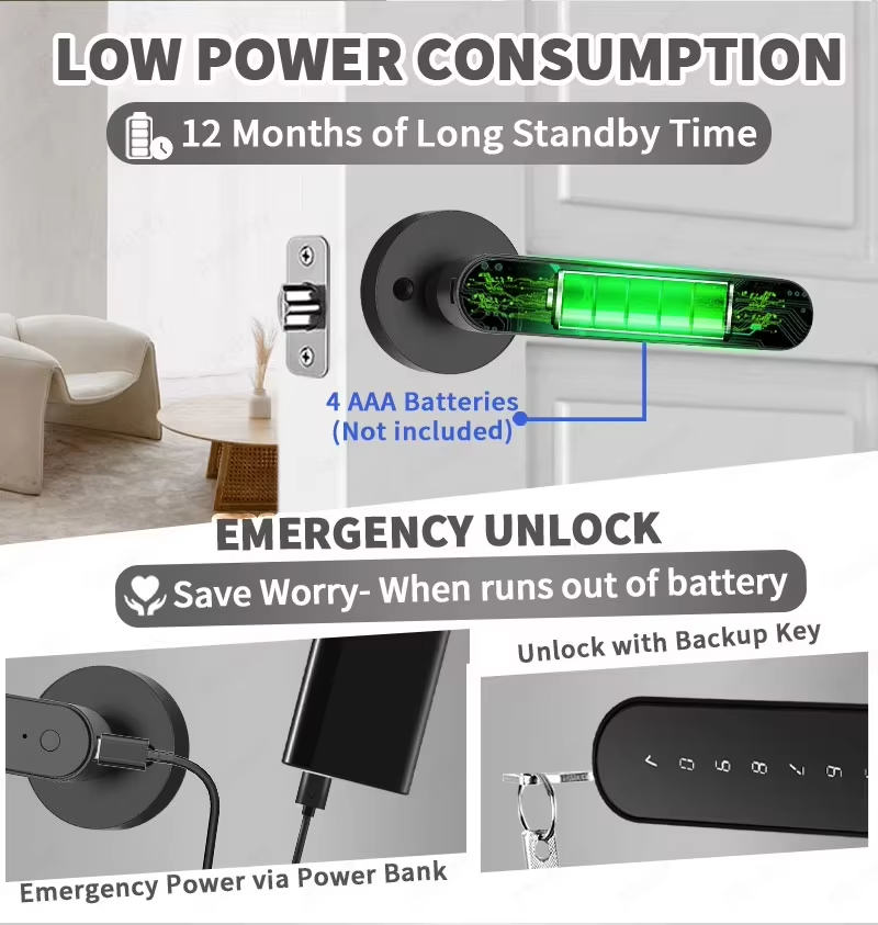 TTLock Smart Digital Door Lock - Home Security Keypad 评论和价格